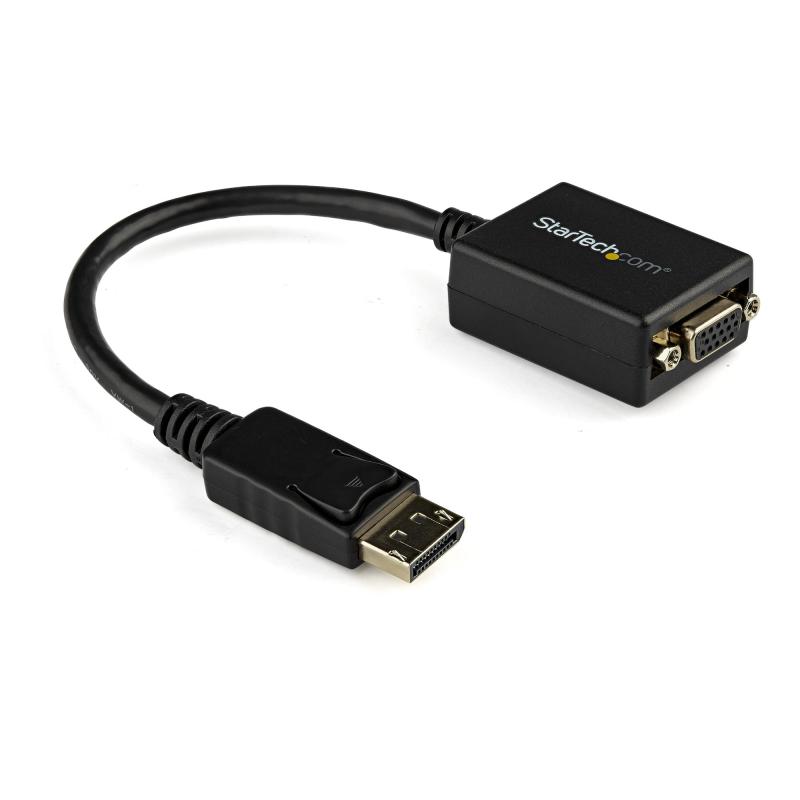 StarTech.com Adaptador Convertidor Externo de Video DisplayPort DP a VGA - Cable Activo - 1920x1200