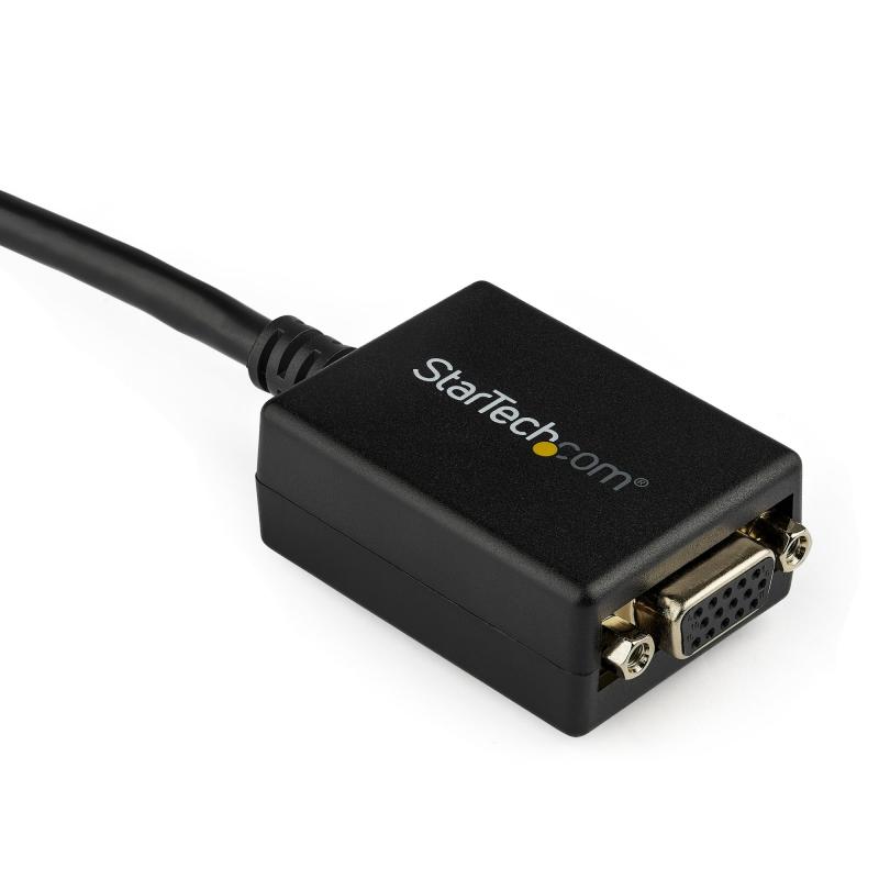 StarTech.com Adaptador Convertidor Externo de Video DisplayPort DP a VGA - Cable Activo - 1920x1200