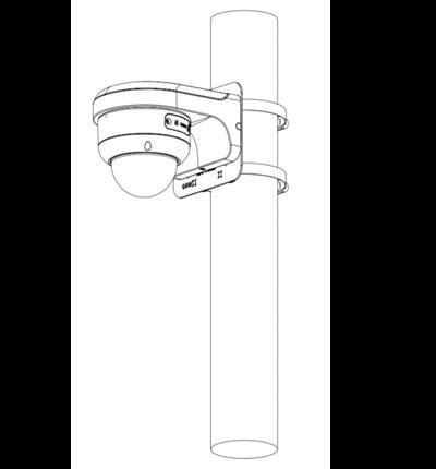 DAHUA IPC-HDBW3441E-AS-S2 - Camara IP Domo Antivandalica de 4 Megapixeles con IA/ WizSense/ Lente de