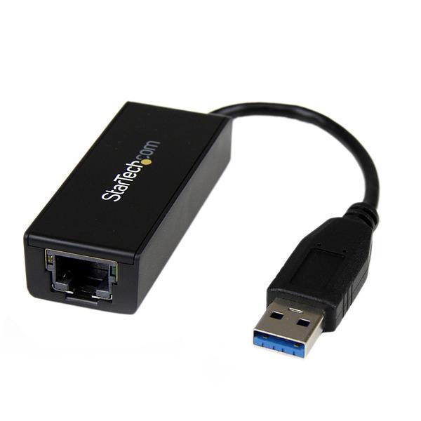 StarTech.com Adaptador Tarjeta de Red Externa NIC USB 3.0 a 1 Puerto Gigabit Ethernet 1Gbps RJ45 USB