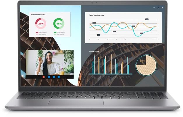 Laptop DELL Vostro 3530 i5-11320H - 8gb RAM, 1 x 8 GB, DDR4, 3200 MHz, 256gb SSD + 1tb HDD 5400RPM, 