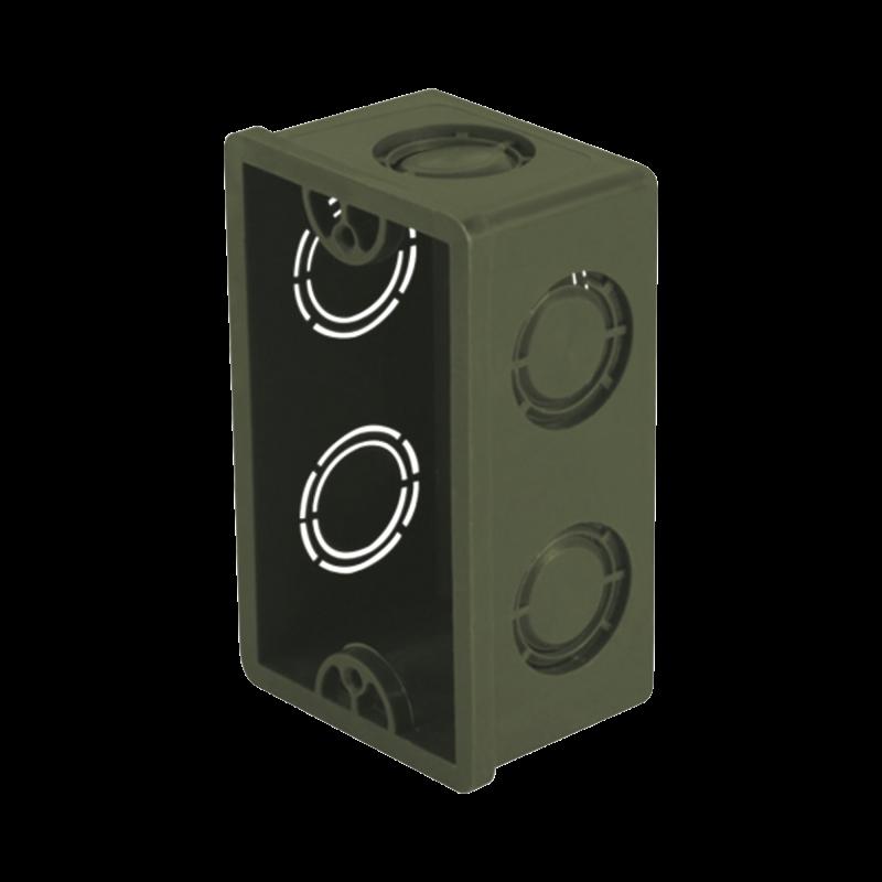 Caja Chalupa de 1/2\"  para Instalaciones de PVC Conduit Pesado. ATUP12CH