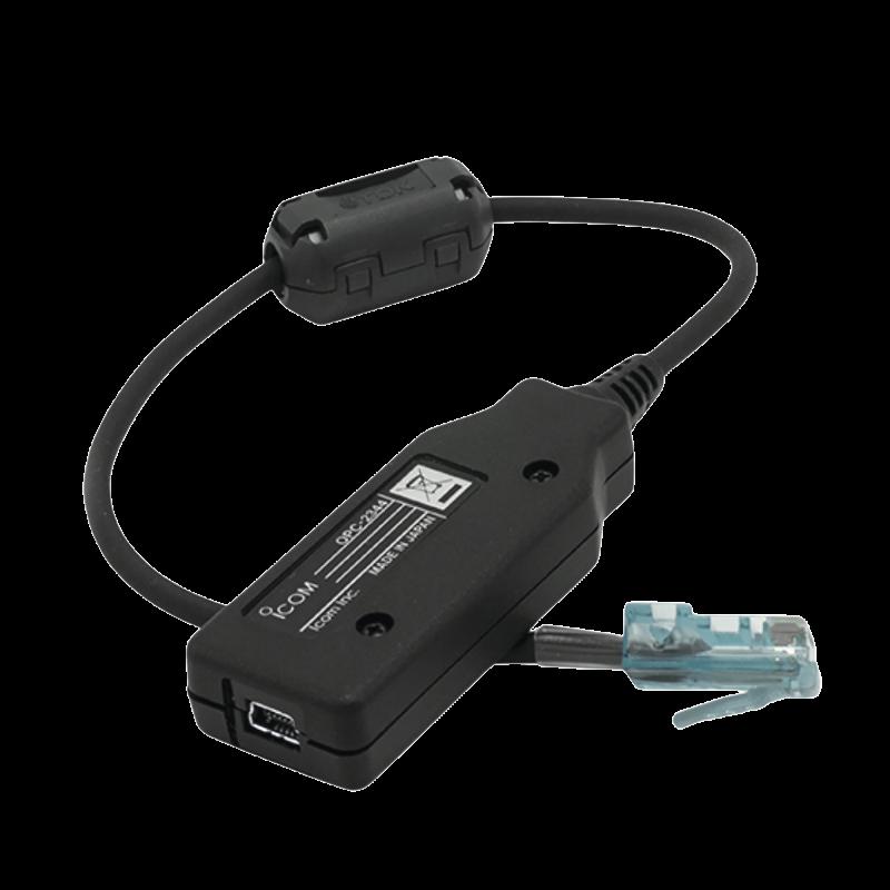 INTERFACE P/ PROGRAMAR RADIOS ICOM CON USB ICF121S/221S, F121/221, F520/521/620/621, 621TR, F5061/60