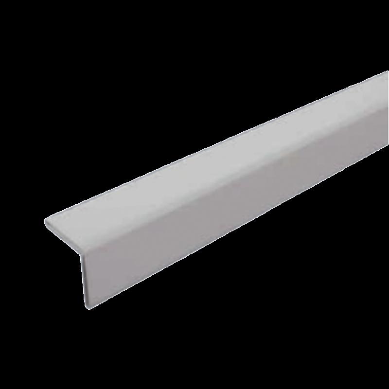 Protector de Esquinas de PVC Rígido, 6 ft (1.82 m) de Largo, Con Pegamento, Autoextinguible (21000-