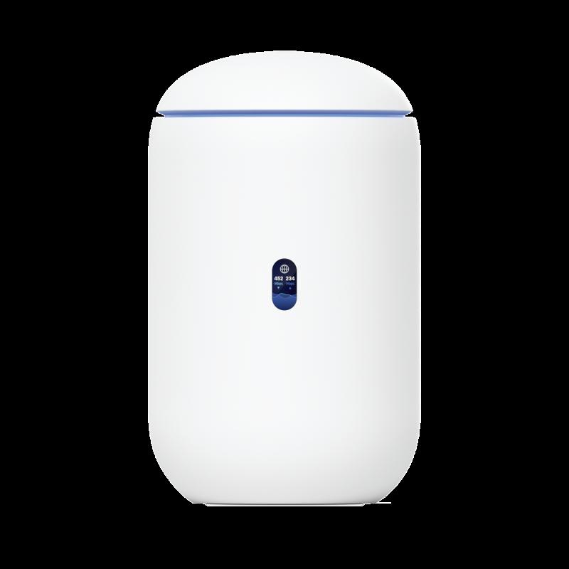 UniFi Dream Router con WiFi 6, 4 puertos LAN Gigabit de los cuales 2 son POE 802.3af. Todas las apli