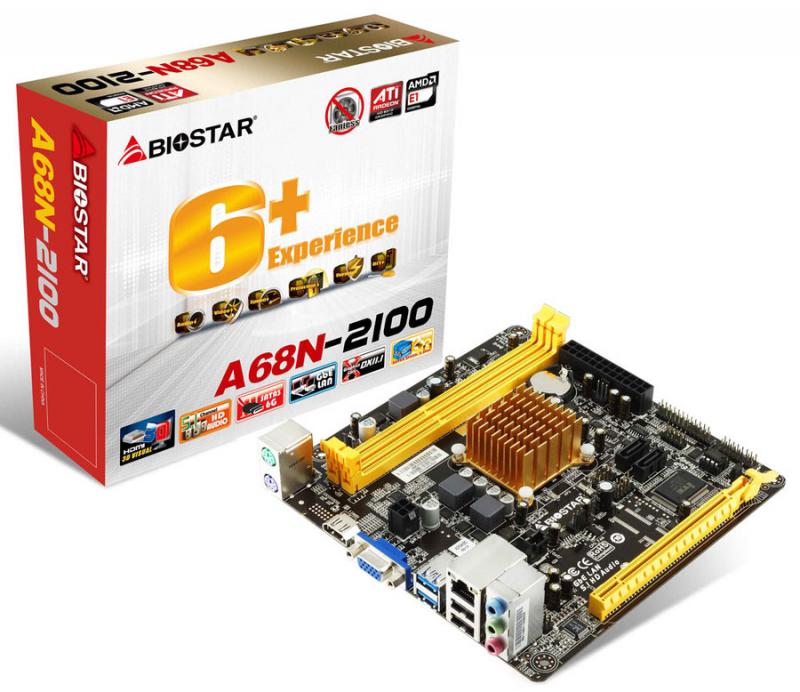 Biostar A68N-2100 tarjeta madre