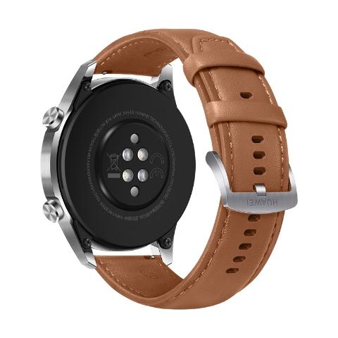 Huawei Watch GT 2 3.53 cm (1.39") AMOLED 46 mm Digital 454 x 454 Pixeles Pantalla táctil Acero inox