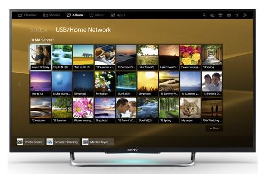 Sony KDL-42W800B 42" Full HD Compatibilidad 3D Wifi Negro, Plata televisor LED