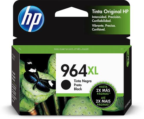 HP Cartucho original de tinta de alto rendimiento 964XL negro
