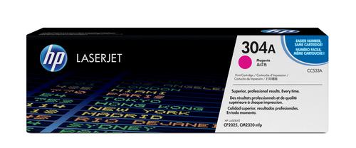 HP Cartucho original de tóner magenta 304A LaserJet