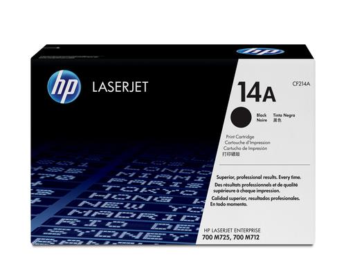 HP Cartucho original de tóner negro 14A LaserJet