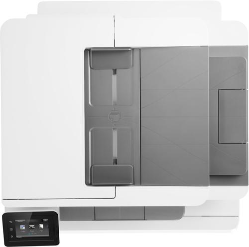 HP Color LaserJet Pro MFP M283fdw, Imprime, copia, escanea, envía fax, Impresión desde USB frontal
