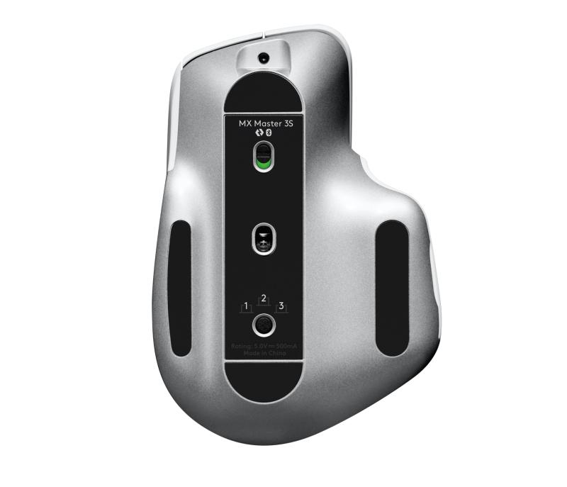 Logitech MX Master 3S ratón Diestro RF inalámbrico + bluetooth Óptico 8000 DPI