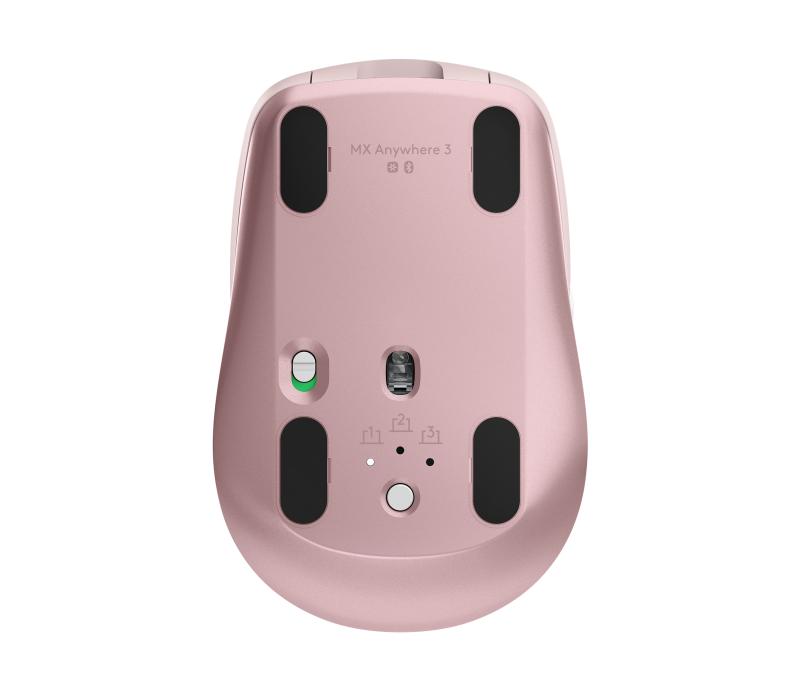 Logitech MX Anywhere 3 ratón Diestro RF inalámbrico + bluetooth 4000 DPI