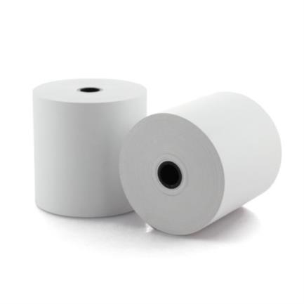 Rollo de Papel Nextep Térmico NE-529 80x70 mm c/5 piezas gramaje 55 y largo 55m +5  impresión colo