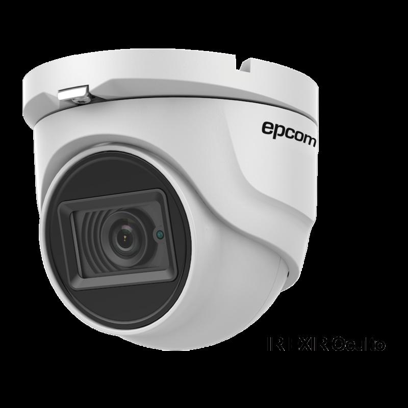 Eyeball TURBOHD 4K (8Megapixeles) / Gran Angular 102° / Lente 2.8 mm / Exterior IP67/ IR EXIR 30 mt