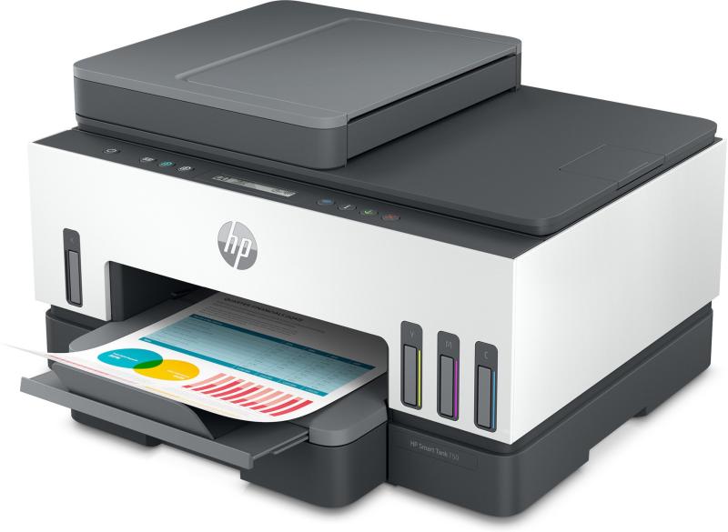 HP Smart Tank Todo-en-uno 750, Impresión, escaneo, copiado, AAD y conexión inalámbrica, AAD para 