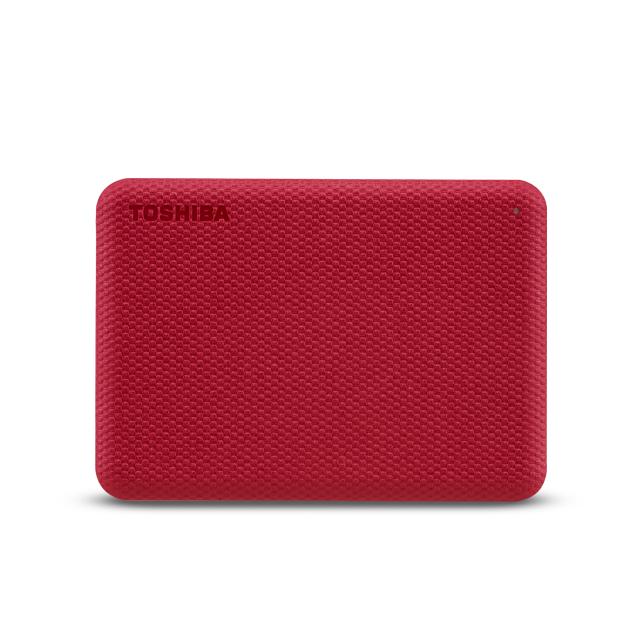 Toshiba Canvio Advance disco duro externo 1 TB Rojo