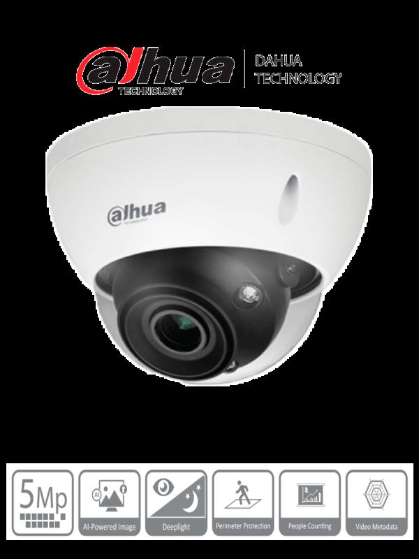 DAHUA  IPC-HDBW5541E-ZE - Cámara IP Domo de 5 Megapíxeles/  WizMind/ Lente Motorizado 2.7 mm–13.