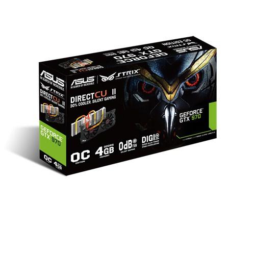 ASUS STRIX-GTX970-DC2OC-4GD5 NVIDIATexto GeForce GTX 970Texto 4GB tarjeta gráfica