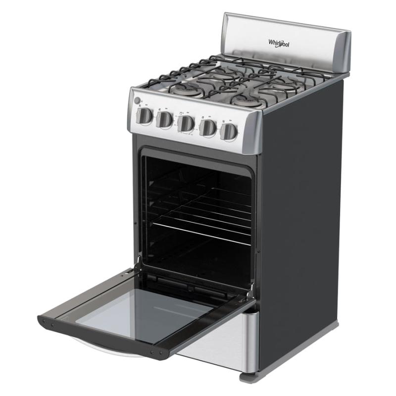 Whirlpool WWR3000S cocina Cocina independiente Gas Gris