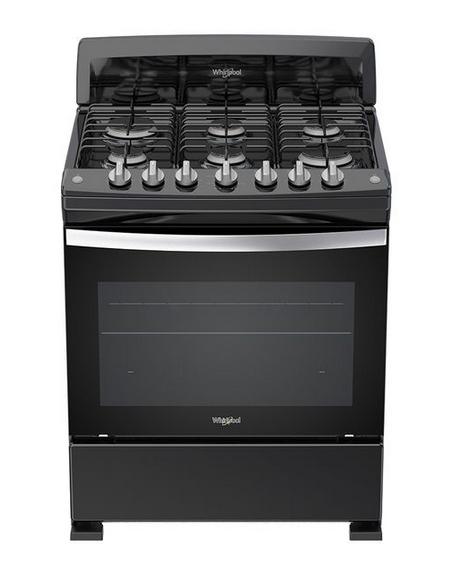 Whirlpool WFR3000B cocina Cocina independiente Gas Negro