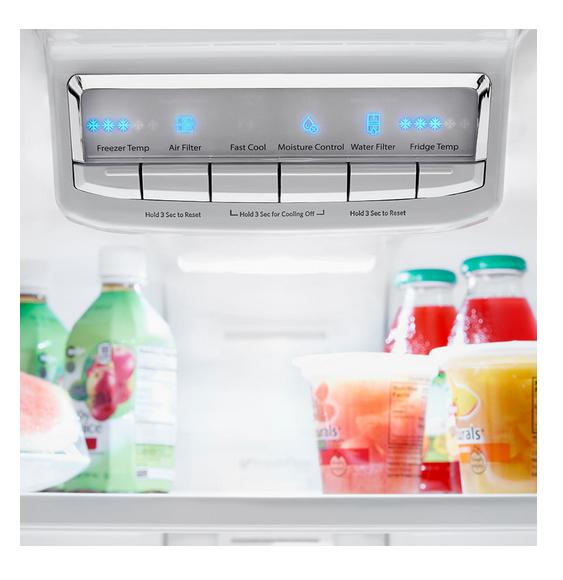 Whirlpool MWRF140SWHM frigorífico americano Independiente 557 L Acero inoxidable