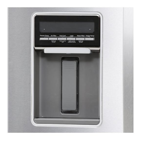 Whirlpool MWRF220SEHM frigorífico americano Independiente 557 L Acero inoxidable