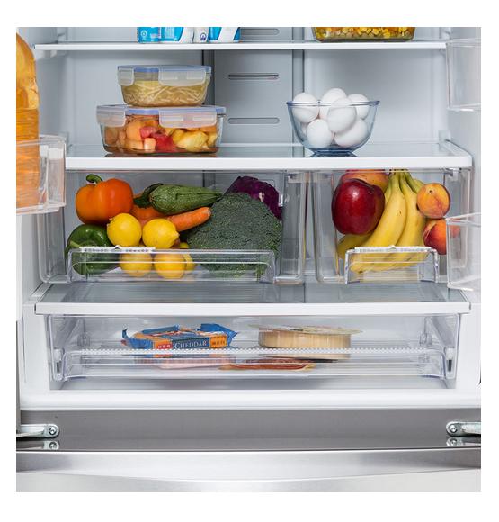Whirlpool MWRF220SEHM frigorífico americano Independiente 557 L Acero inoxidable