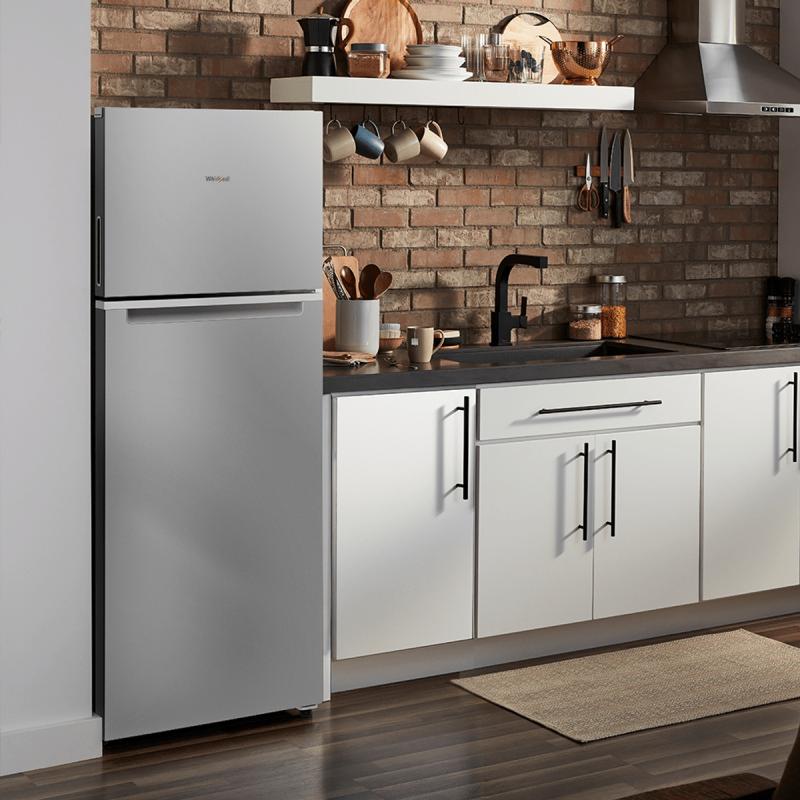 Whirlpool WT1431D refrigerador o congelador Independiente 395 L Gris