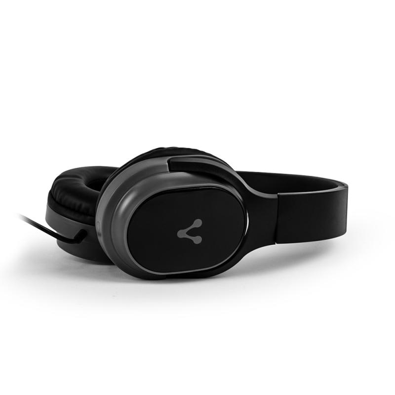 Vorago Diadema HP-301-BK - Negro Audífonos Alámbrico Llamadas/Música