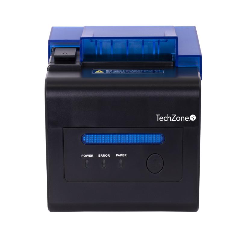 Impresora termica TechZone TZBE302W de 80mm - vel de 230mm/s, 203 DPI´s, USB-WIFI-RJ11, cortador au