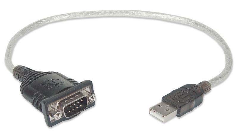 Manhattan Convertidor de USB a Puerto Serie