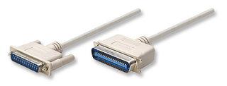 Manhattan Printer Cable, 1.8m cable paralelo Blanco