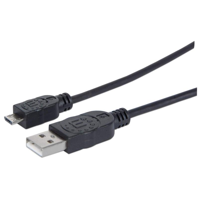 Manhattan Cable para Dispositivos USB Micro-B de Alta Velocidad