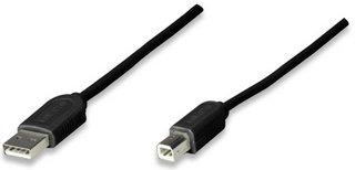 Manhattan 342650 cable USB 1.8 m USB 1.1 USB A USB B Negro