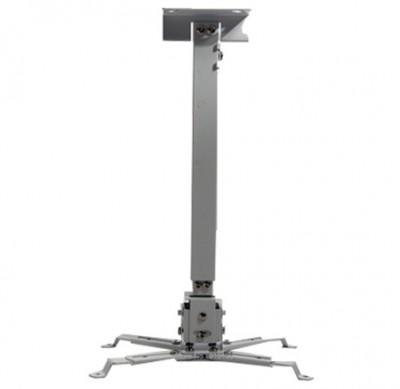 Soporte de Proyector - de Techo/Pared, Expandible 43 a 63 cms, 360 Grados, Resistencia 10 kgs, BROBO
