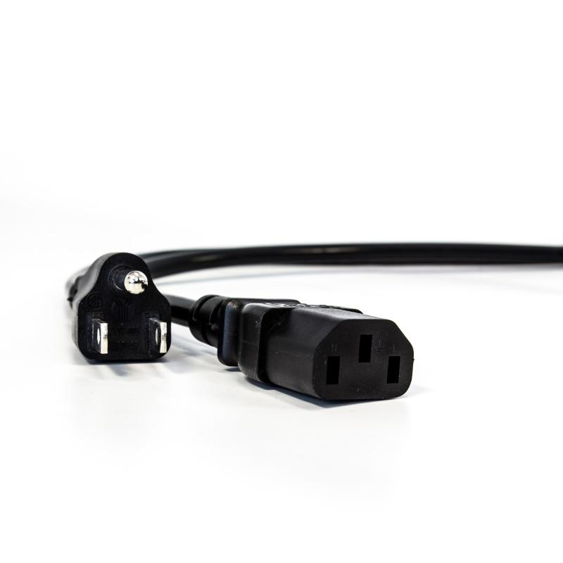 Vorago CAB-122 cable de alimentación Negro 1.5 m NEMA 5-15P