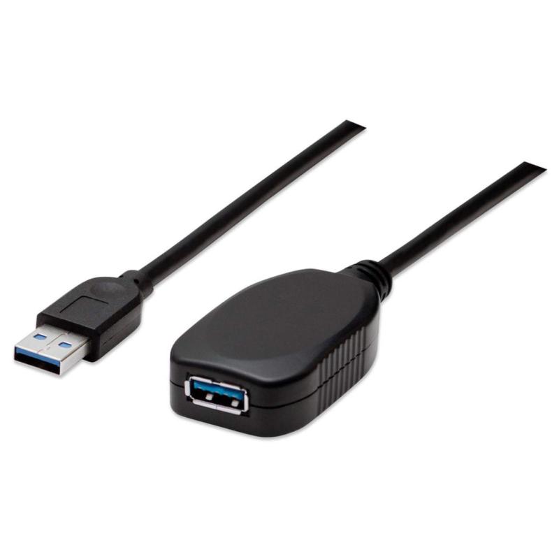 Manhattan Cable de Extensión Activa USB de Súper Velocidad