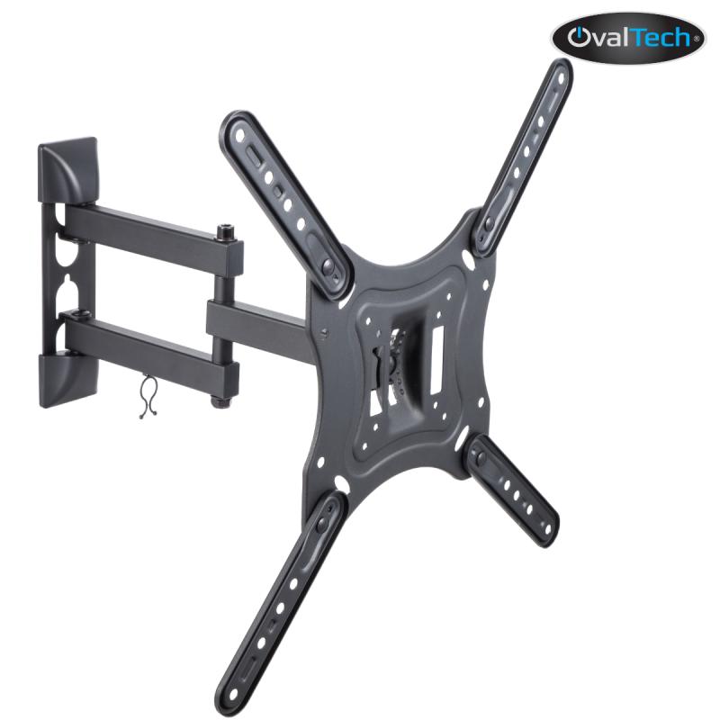 Soporte de Pared Fijo OVALTECH OVTV-M2355 para TV de 23 pulgadas a 55 pulgadas (Resistencia 30kgs) -