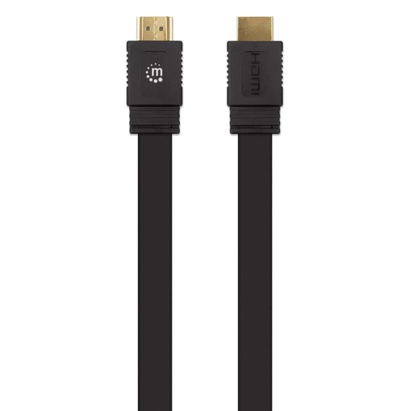Manhattan Cable HDMI plano de Alta Velocidad con Ethernet