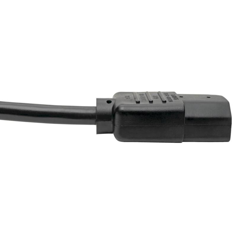 Tripp Lite P004-006-13A Cable de Alimentación para PDU, C13 a C14 - 13A, 250V, 16 AWG, 1.83 m [6 pi
