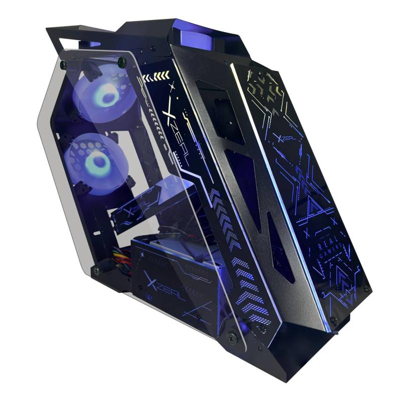 Gabinete Gamer Micro ATX/Mini ITX IR02 XZGAIRRGBB. - 