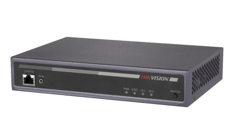 Hikvision DS-C12L-0204H procesador de pared de vídeo Negro