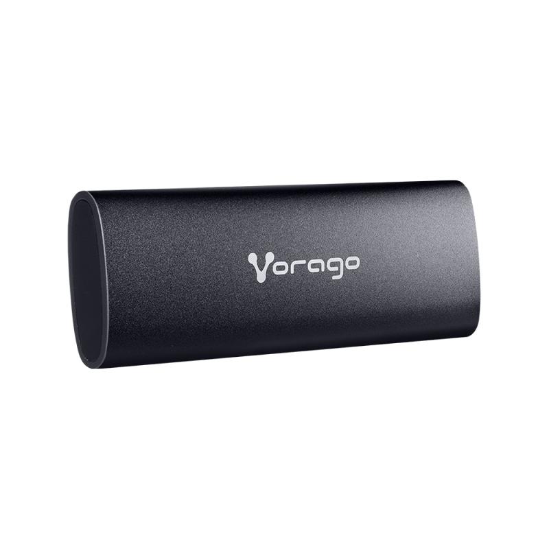 Vorago SDD-400 caja para disco duro externo Carcasa para SSD Negro M.2