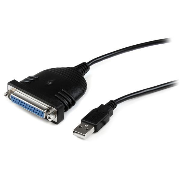 Cable de 18m Adaptador de Impresora Paralelo DB25 a USB A Hembra a Macho -  ICUSB1284D25 - Código: ICUSB1284D25-GO | Compra en Guadalajara