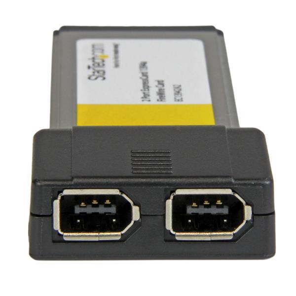StarTech.com Adaptador Tarjeta FireWire 400 de 2 Puertos 6 pines ExpressCard/34 34mm 1394a