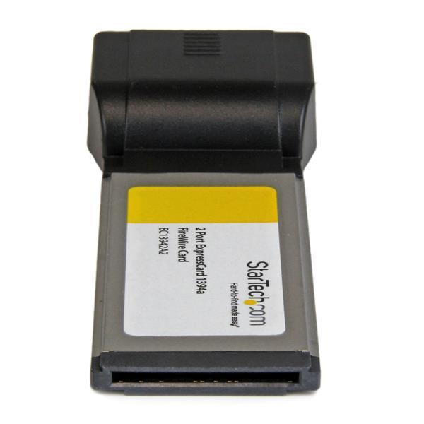 StarTech.com Adaptador Tarjeta FireWire 400 de 2 Puertos 6 pines ExpressCard/34 34mm 1394a