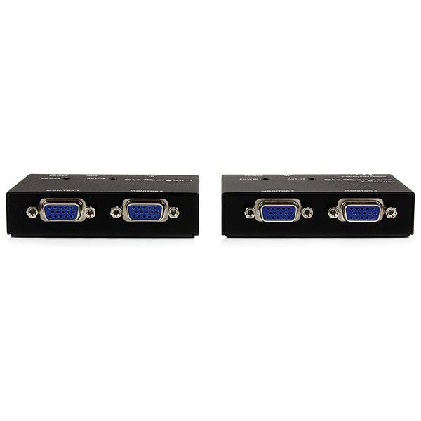 StarTech.com Kit Juego Extensor de Video VGA por Cable Cat5 UTP Ethernet de Red (Serie ST121)