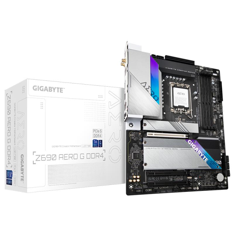 Gigabyte Z690 AERO G DDR4 placa base Intel Z690 LGA 1700 ATX